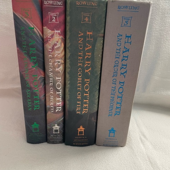 Scholastic Other - Scholastic Harry Potter Book Collection - Used 2 - 5 ( book 5 has no cover )